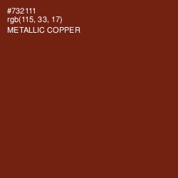 #732111 - Metallic Copper Color Image